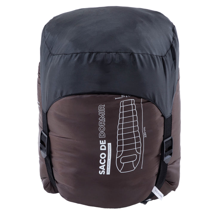 Bolsa de Dormir -4 / 0 / 8°C  Aconcagua Marrón