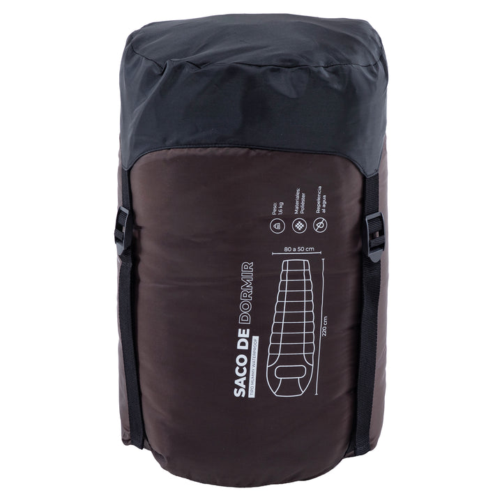 Bolsa de Dormir -4 / 0 / 8°C  Aconcagua Marrón