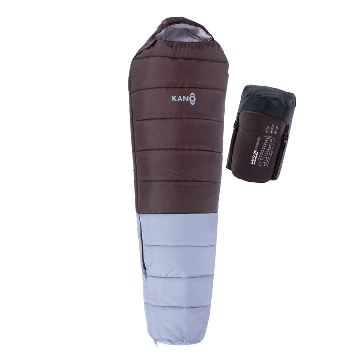 Bolsa de Dormir -4 / 0 / 8°C  Aconcagua Marrón