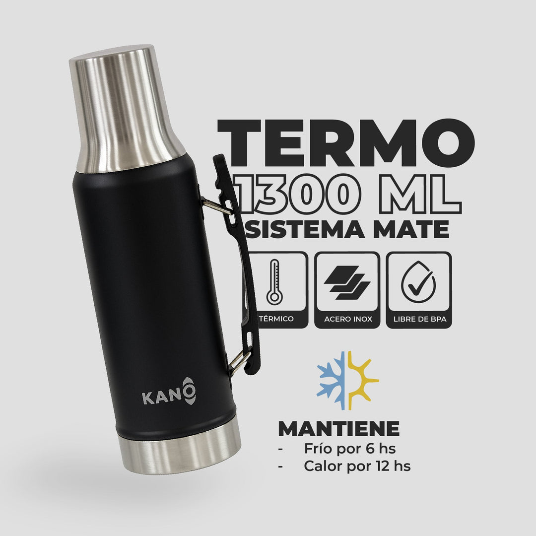 Termo Sistema Mate 1300 ml
