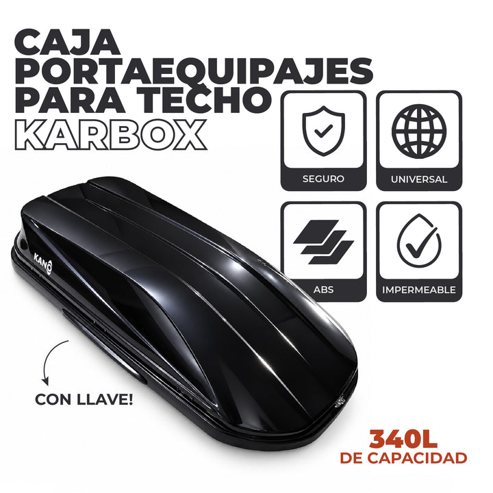 Valija Portaequipaje de Techo para Auto