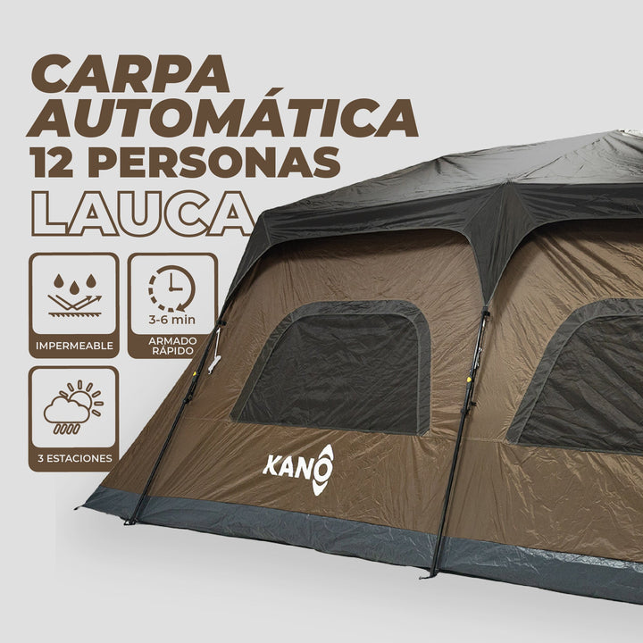 PREVENTA Carpa Automática Lauca 12 Personas