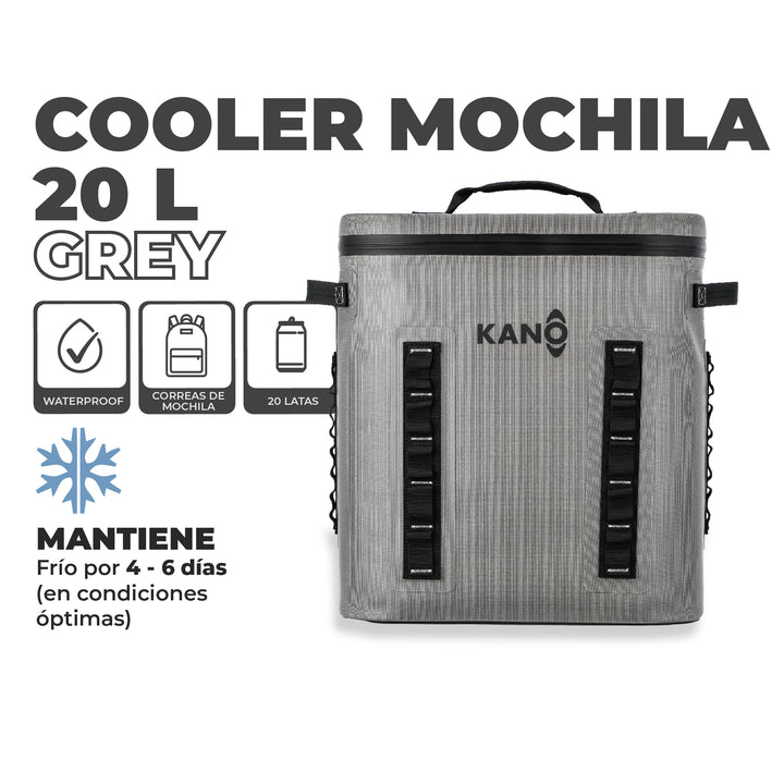 Mochila Térmica Conservadora 20L Grey