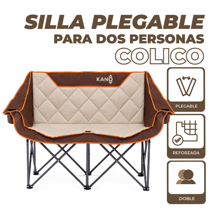 Silla Doble Plegable Colico