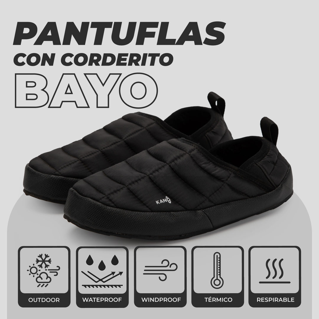 Pantuflas Outdoor con Corderito BAYO