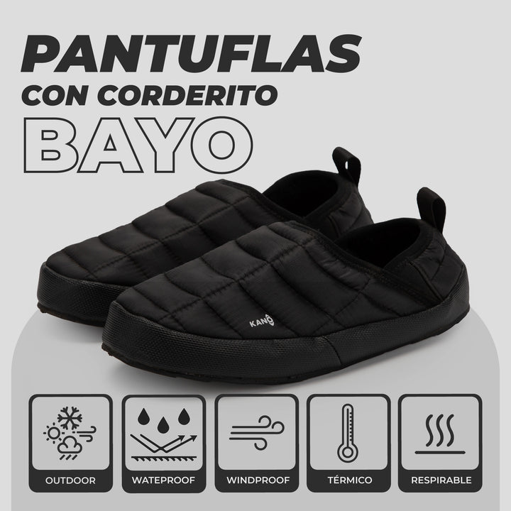Pantuflas Outdoor con Corderito BAYO