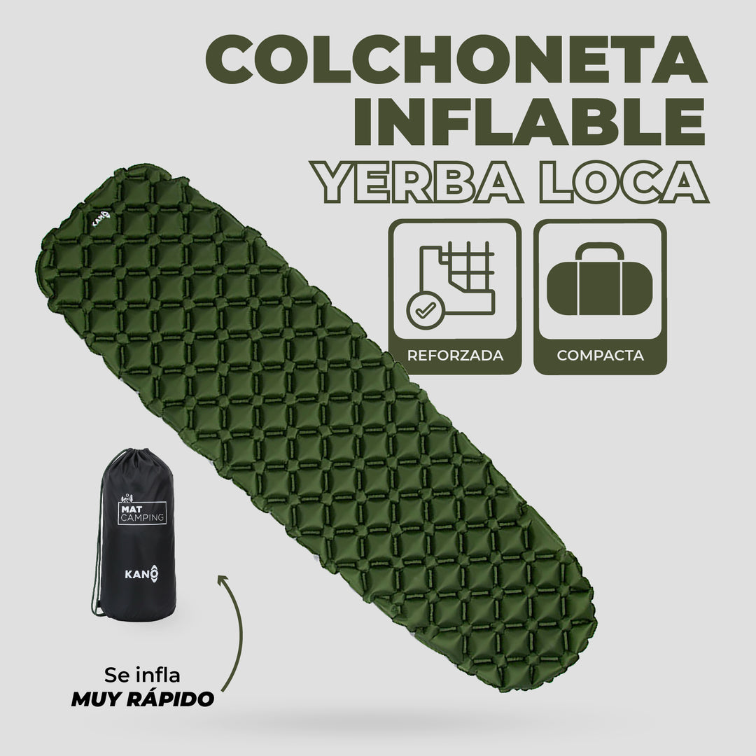 Colchoneta camping Yerba Loca