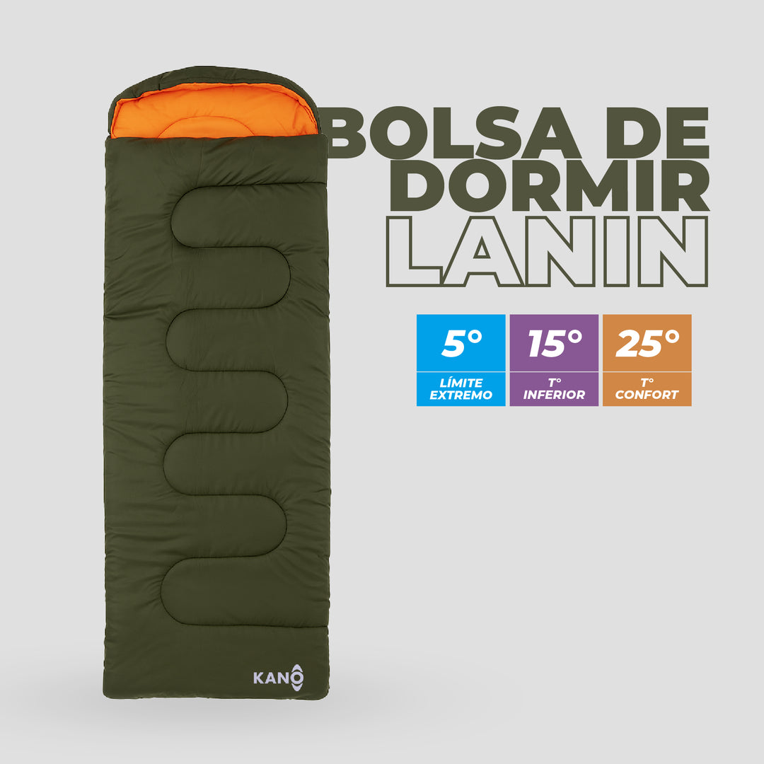 Bolsa de Dormir 5° / 15° / 25° Lanin