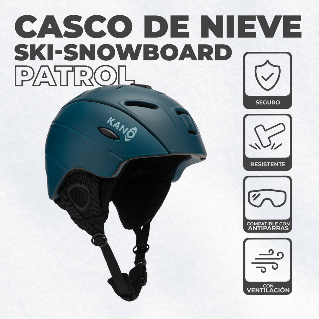 Combo Casco Patrol +  Antiparras CEDAR