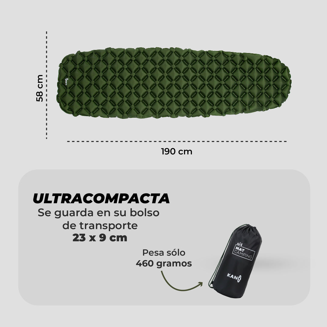 Colchoneta camping Yerba Loca