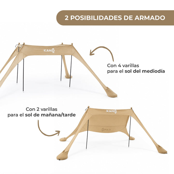 Carpa de Playa Cahuil UPF50+
