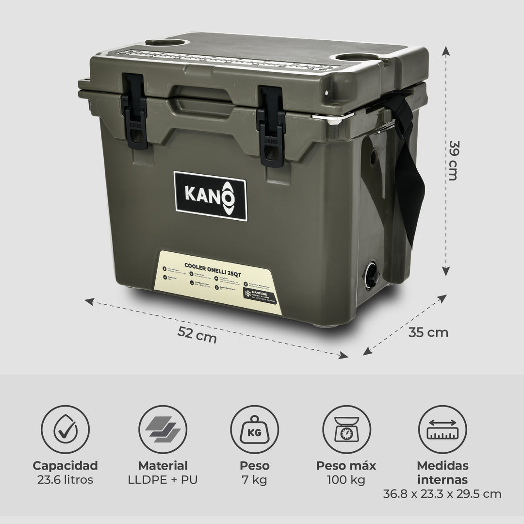 Conservadora Rígida ONELLI 25QT
