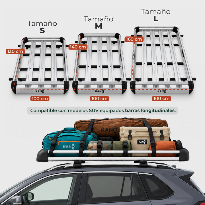 Parrilla Portaequipaje para Techo KARACK