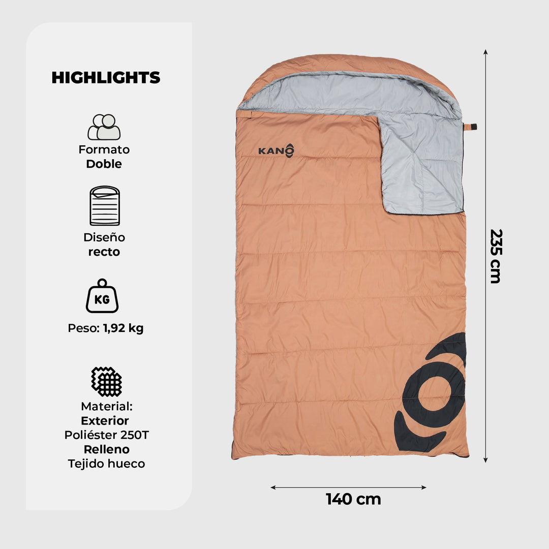 Bolsa de Dormir Doble Waterproof Provincia