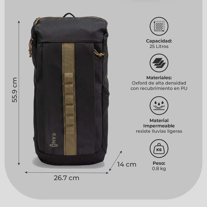 Combo Mochila Andes + Bolso con Ruedas Egger