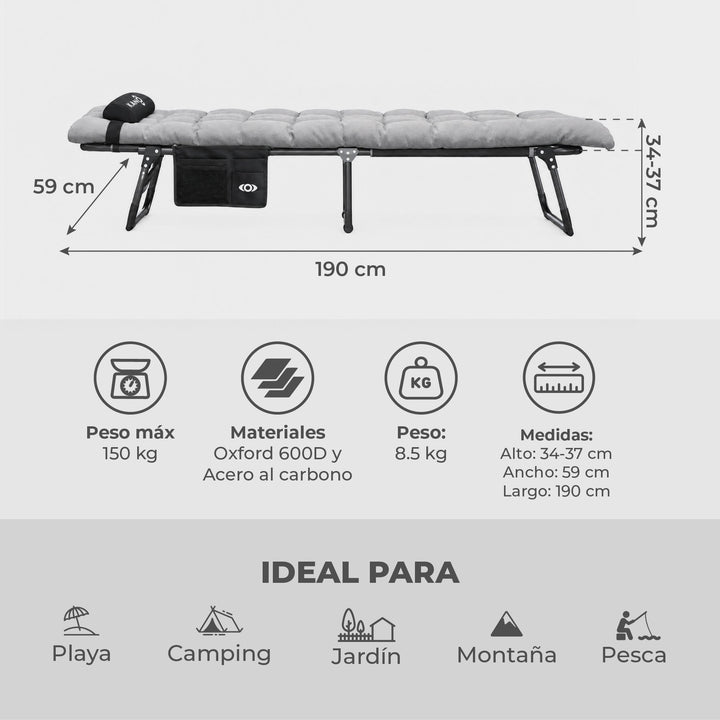 Catre / Reposera Cardiel PRO