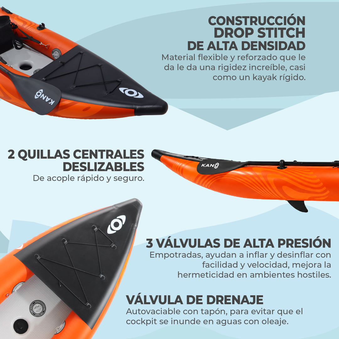 PREVENTA Kayak Inflable OTTO SINGLE