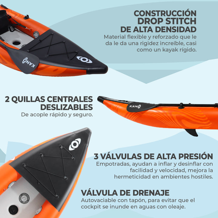 PREVENTA Kayak Inflable OTTO SINGLE