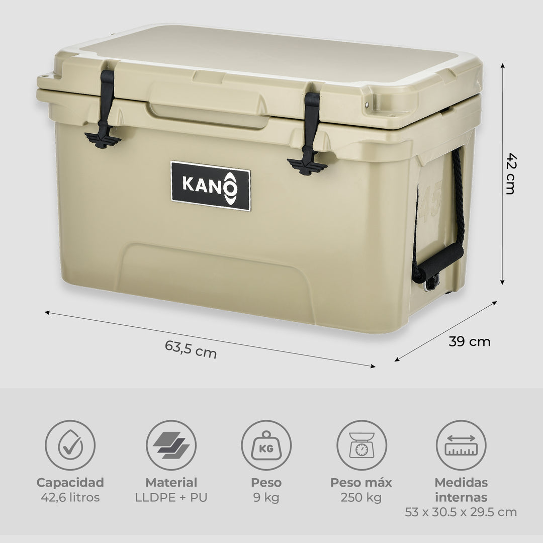 Conservadora Rígida O´Higgins 45QT Beige