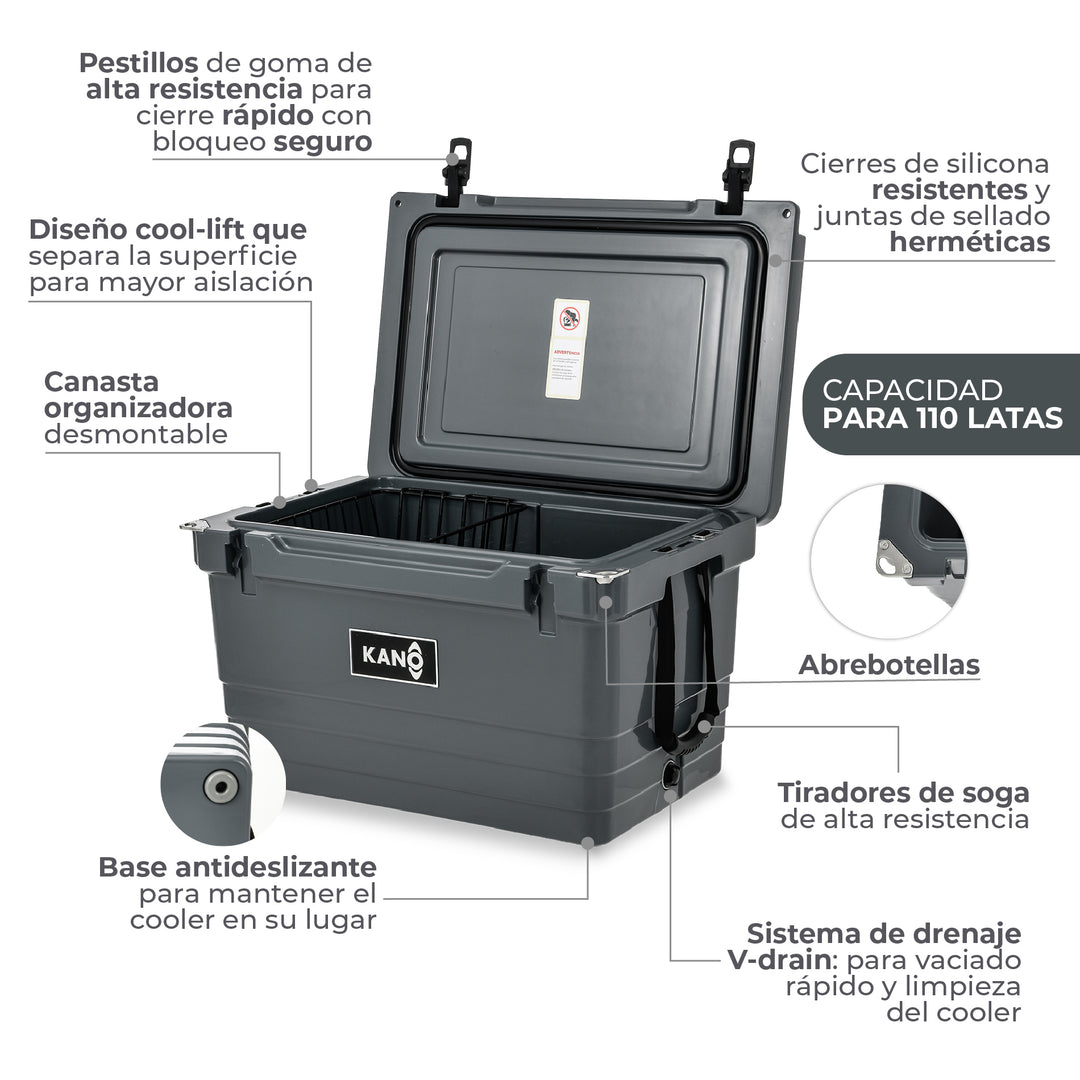 Conservadora Rígida San Rafael 65QT