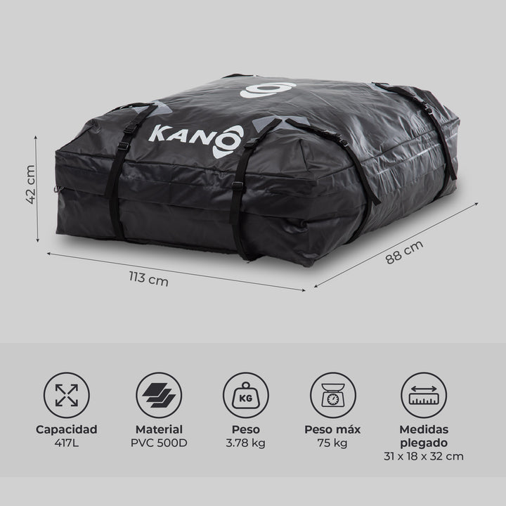 Bolso para Techo 417 Litros