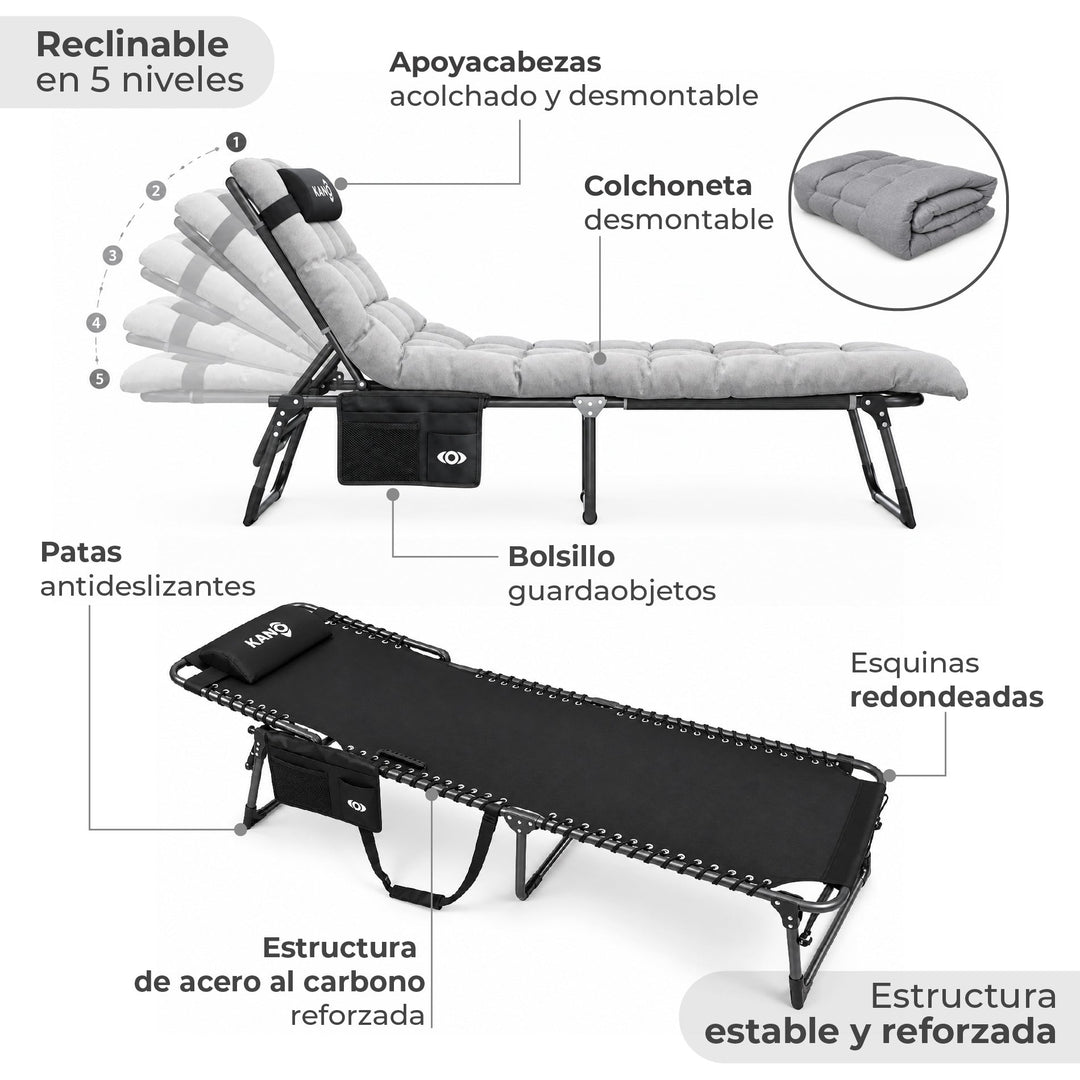 Catre / Reposera Cardiel PRO