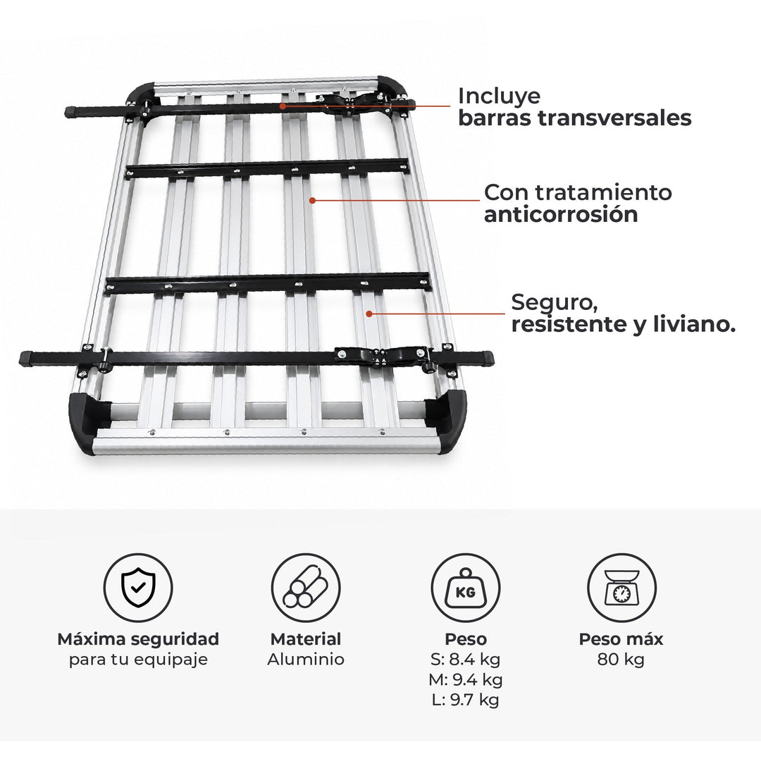 Parrilla Portaequipaje para Techo KARACK