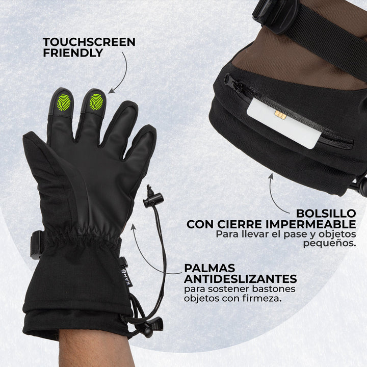 Guantes de Nieve Tronador PRO