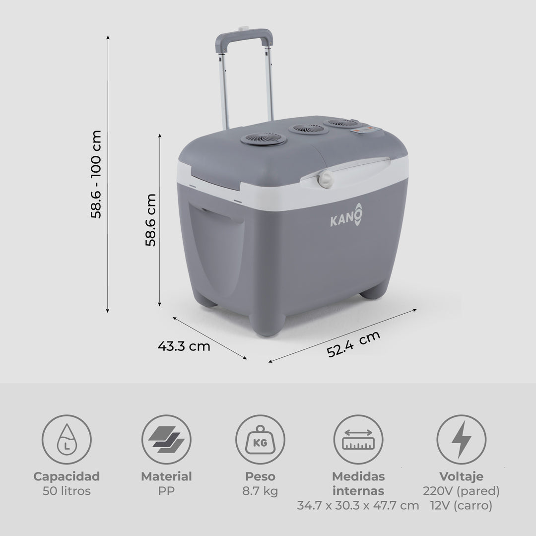 Conservadora Eléctrica con Ruedas Steffen