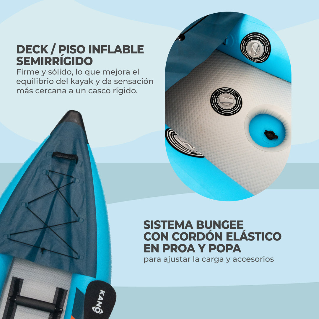 Kayak Inflable Doble OTTO