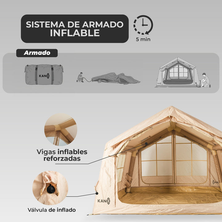 Carpa Inflable Llaima 6 Personas