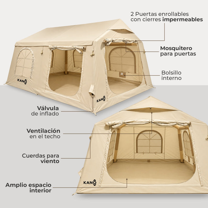 PREVENTA Carpa Inflable POIKE 10 personas