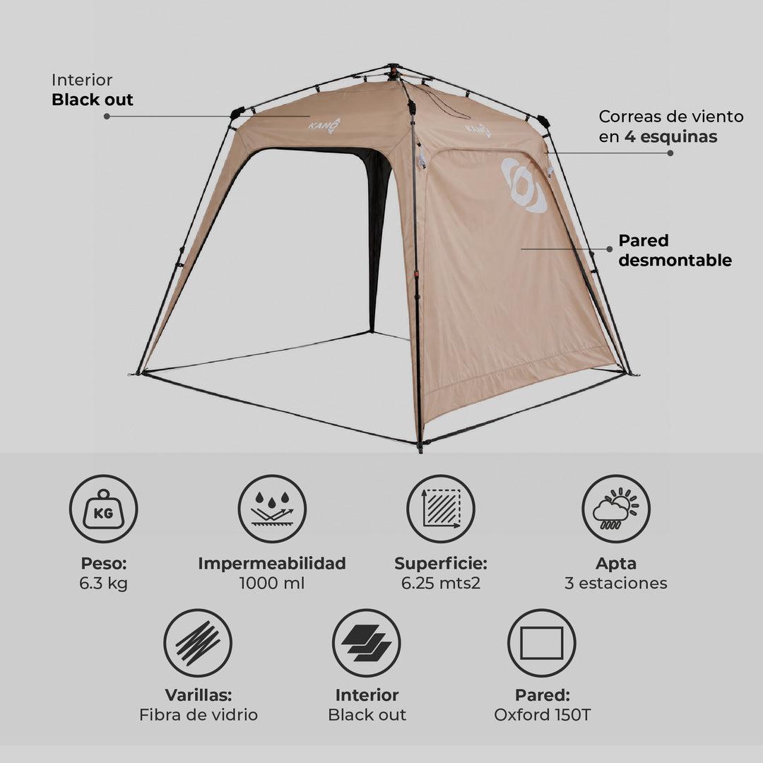 PREVENTA Gazebo Plegable Automático Torca 250 x 250