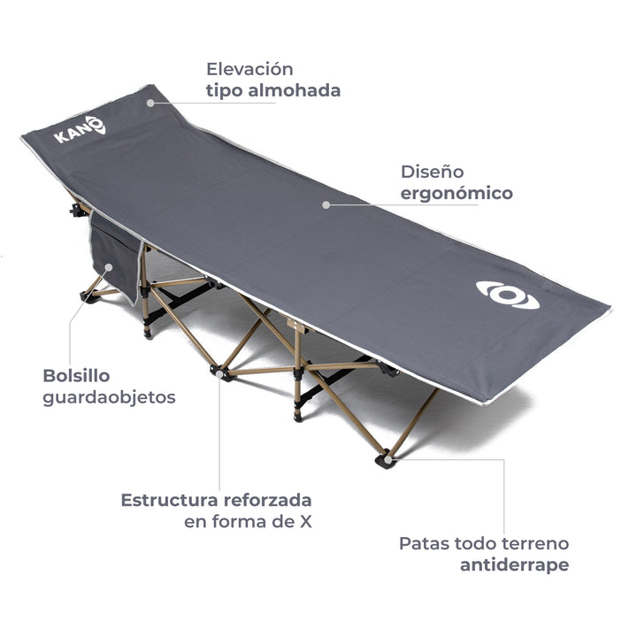 Catre Plegable Para Camping Dickson