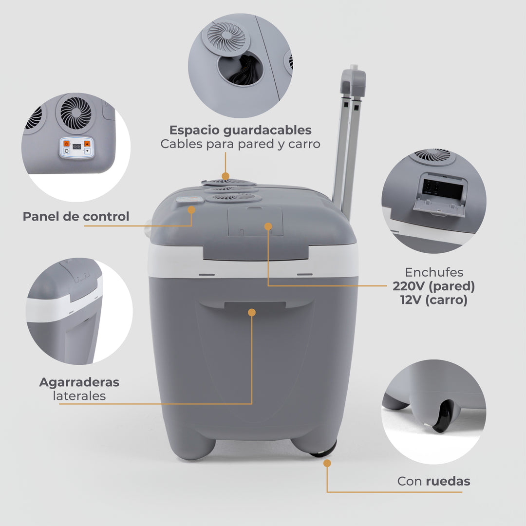Conservadora Eléctrica con Ruedas Steffen