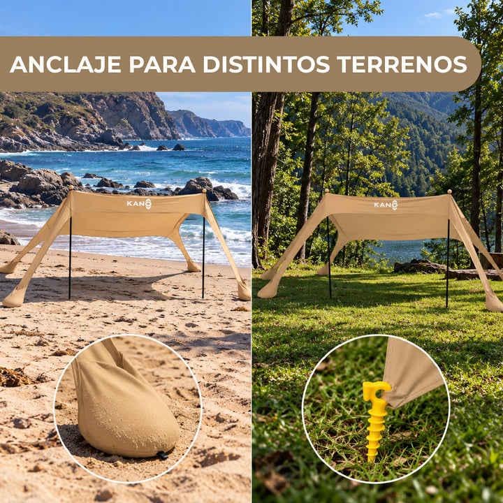 Carpa de Playa Cahuil UPF50+