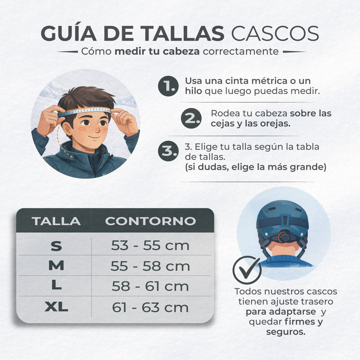 Combo Casco FROST + Antiparras ICEWAVE
