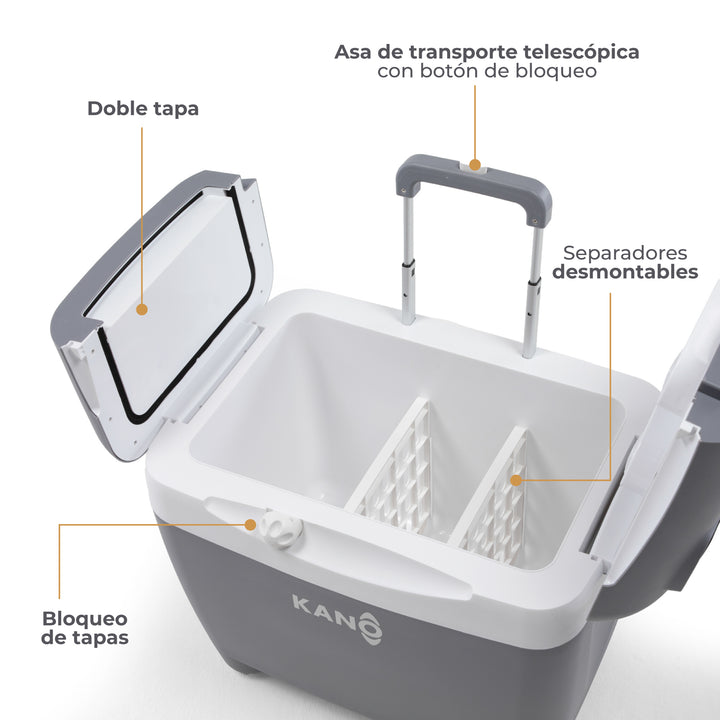 Conservadora Eléctrica con Ruedas Steffen
