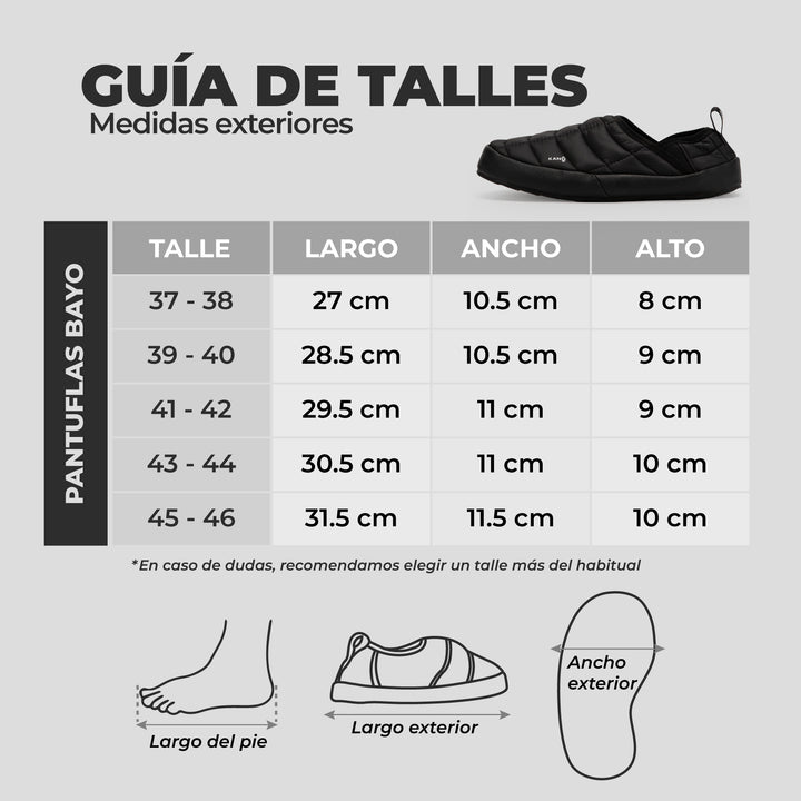 Pantuflas Outdoor con Corderito BAYO