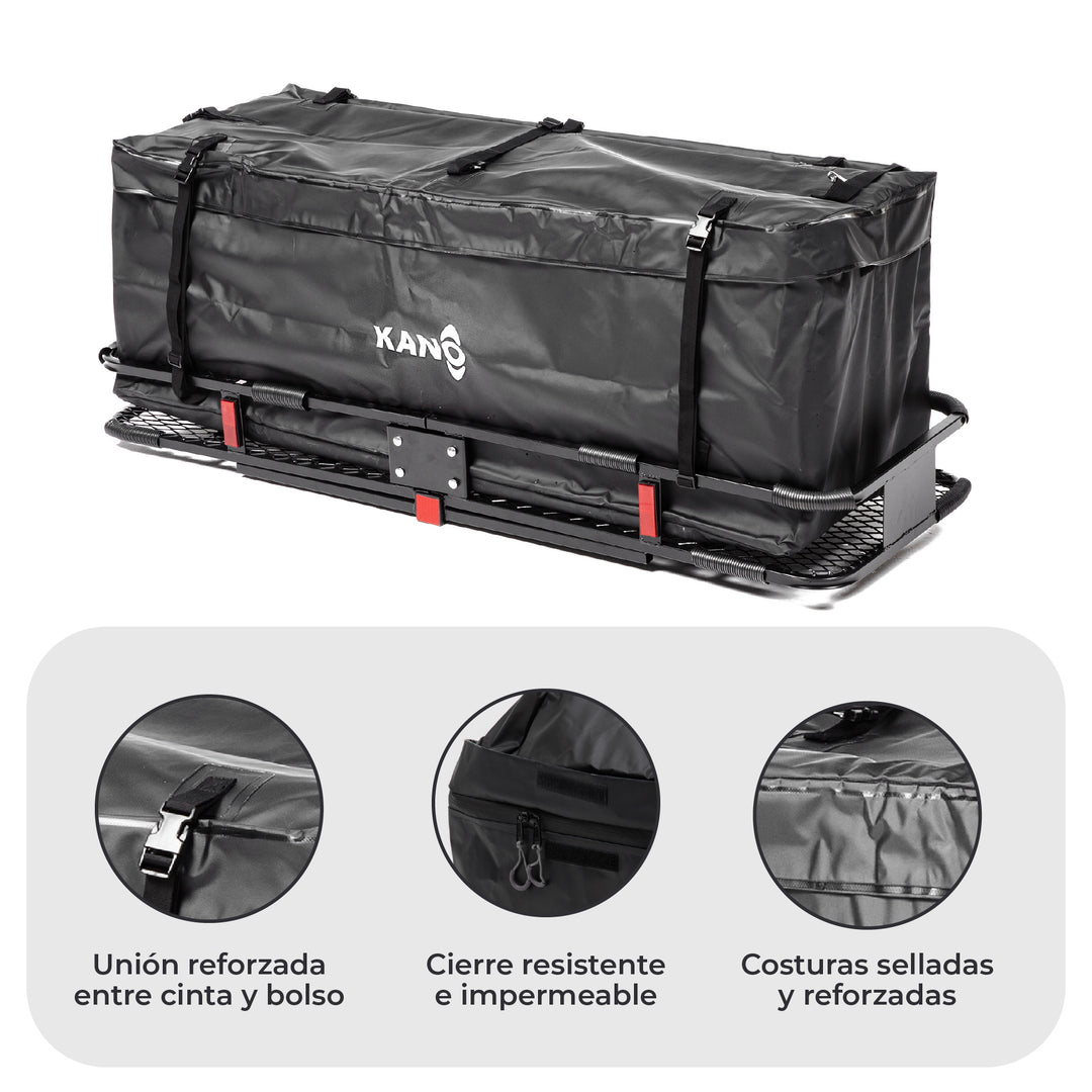 Portaequipajes de Enganche con Bolso Impermeable