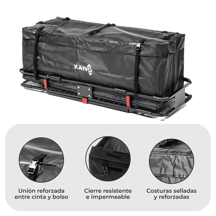 Portaequipajes de Enganche con Bolso Impermeable