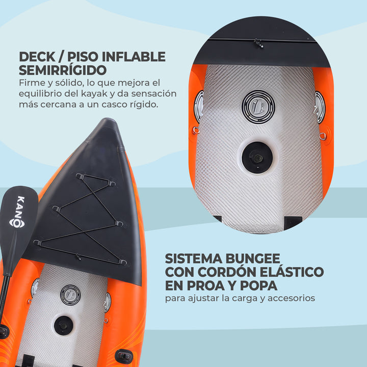 PREVENTA Kayak Inflable OTTO SINGLE