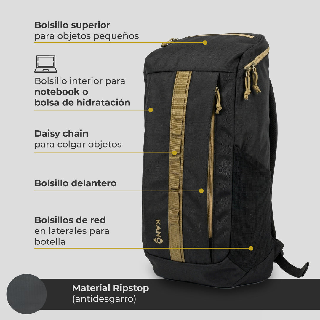 Combo Mochila Andes + Bolso con Ruedas Egger