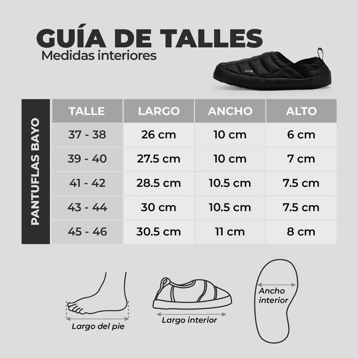 Pantuflas Outdoor con Corderito BAYO