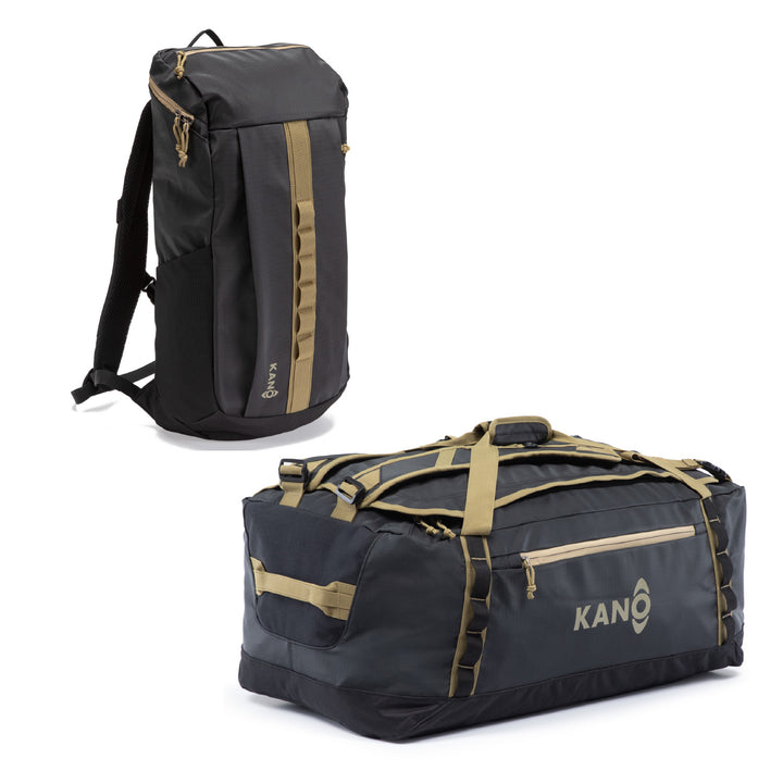 Combo Mochila Andes + Bolso Roy Negro