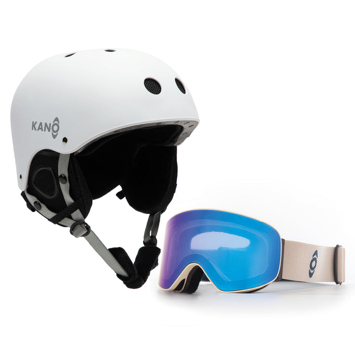 Combo Casco FROST + Antiparras ICEWAVE