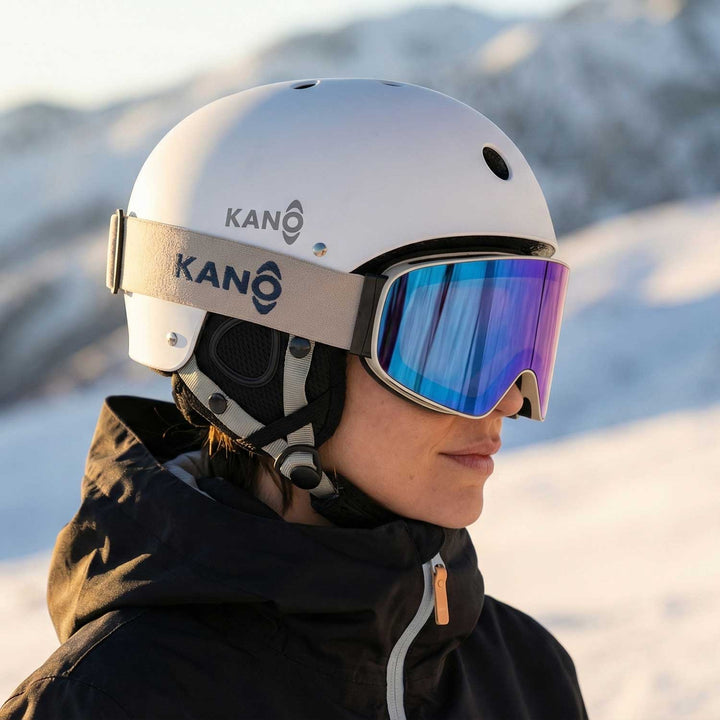 Combo Casco FROST + Antiparras ICEWAVE
