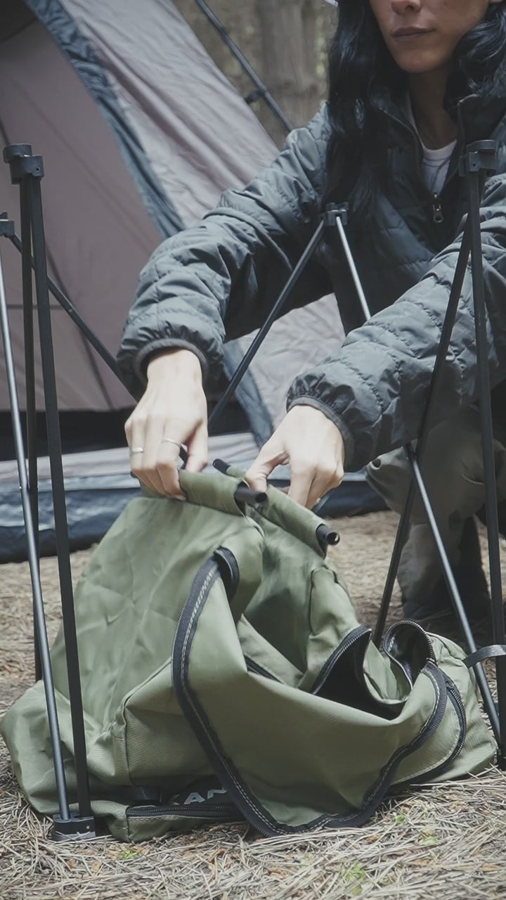 Mesa con Armario Organizador 2 en 1