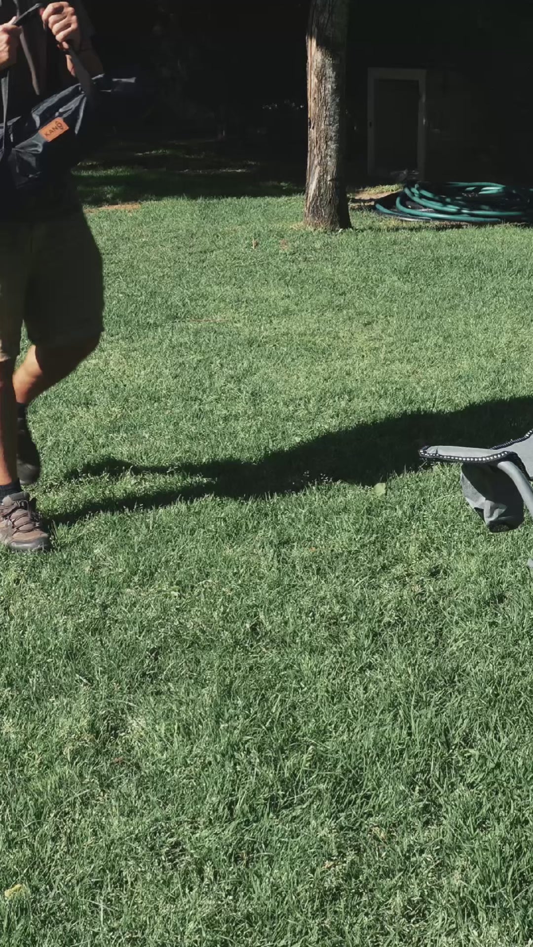 Mesa Plegable de Madera Oscura Para Camping Natural